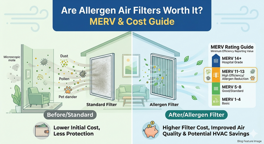 Are Allergen Air Filters Worth It? MERV & Cost Guide